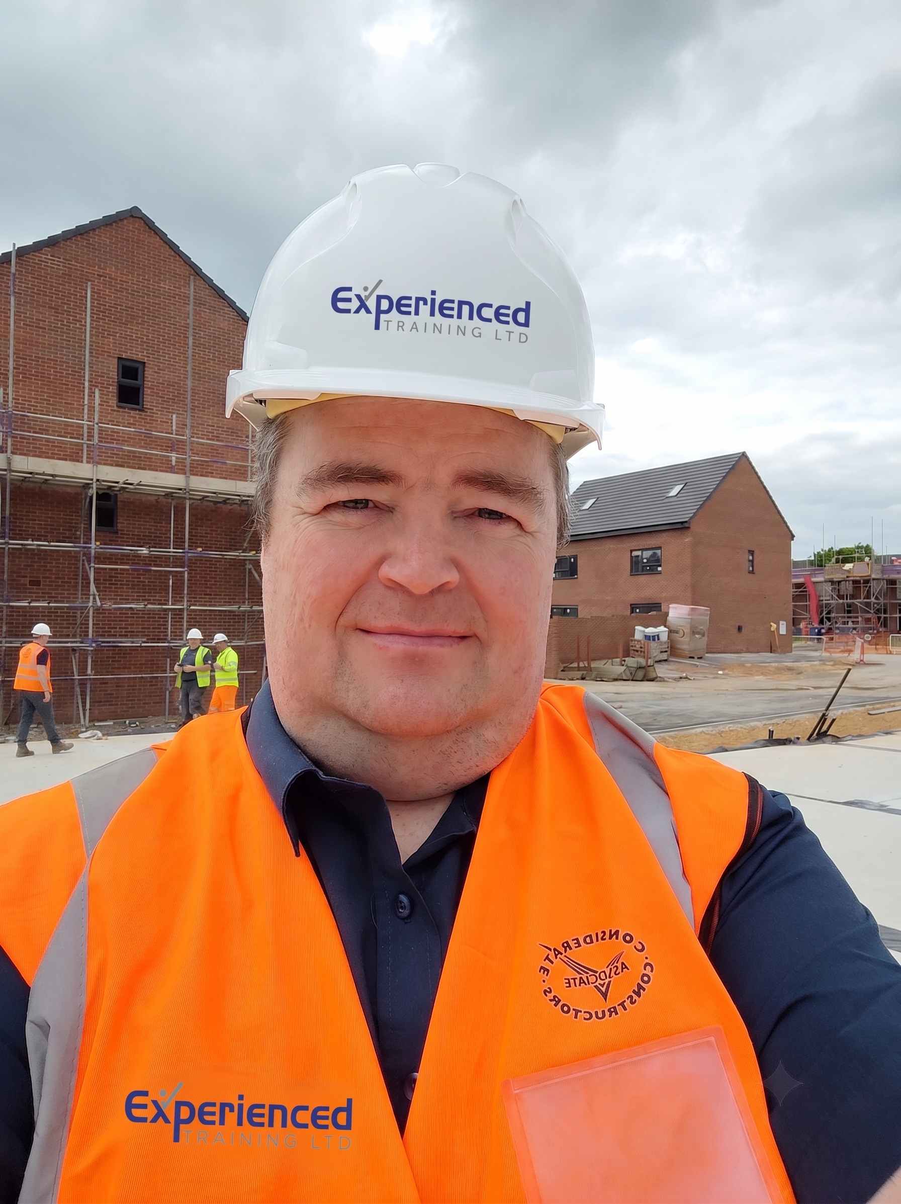 Chris Whitaker in Hard Hat